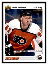 1991-92 Upper Deck #363 MARK PEDERSON Philadelphia Flyers