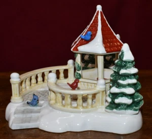 Dept 56 Original Snow Village Gazebo 1989 #5146-2 Christmas Winter - Picture 1 of 8