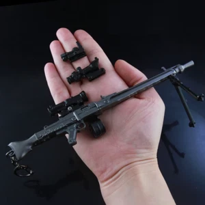 MG3 Machine Gun Metal Weapon Model 19cm Peripheral Ornament Decoration Crafts Ke - Picture 1 of 4