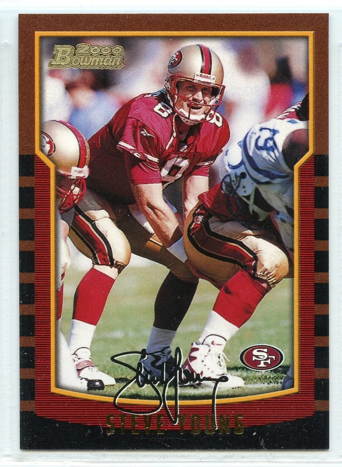 2000 Bowman Football - #88 - Steve Young - San Francisco 49ers - Image 1 of 1