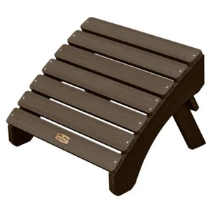 Highwood Outdoor Folding Ottoman Weather-Resistant Lightweight Plastic Canyon - Picture 1 of 4
