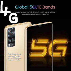 1xAndroid Smart Y53S Phone 4G 5G 16GB Ram Unlocked(512GBStorage Blue Make Offer - Picture 1 of 4
