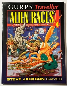 Steve Jackson Games 6609 GURPS Traveller ALIEN RACES 4 Campaign Book 1st Edition - Picture 1 of 5