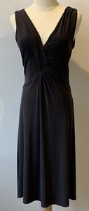 COOPER ST Women's Dress Size 10 khaki stretch sleeveless midi - Picture 1 of 4
