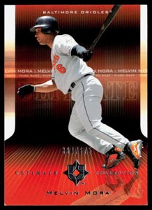 Melvin Mora 2004 Upper Deck Ultimate Collection #98       SN675