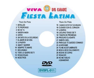 Viva Fiesta Latina Serie Karaoke DVD Band 11 Mariachi Kostenloser Versand USA - Bild 1 von 2