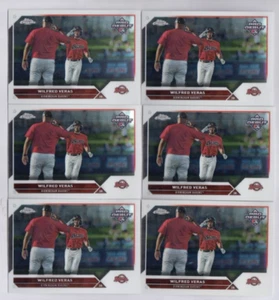 (6) Wilfred Veras 2023 TOPPS PRO DEBUT CHROME ROOKIE LOT #PDC-159 BARONS - Picture 1 of 1