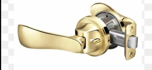 Yale YR21NV Gold Pivot Serie Sichtschutz Türdrücker Set mit Navis Hebel - Bild 1 von 2