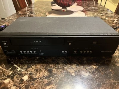 Funai DV220FX4 VCR DVD Combo 4-Head VHS Player Control Fully Tested No Remote  - Image 1 of 4