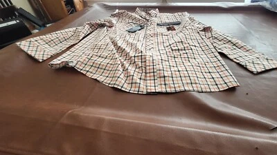 Camisa a Cuadros Eight732 Para Hombres 4XL Manga Larga Abotonada Causal Urbana Ropa de Calle Nueva con Etiquetas Foto 1 de 4