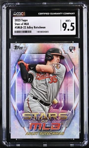 2023 Topps Series 1 Adley Rutschman Stars Of MLB - CGC 9.5 - Baltimore Orioles - Picture 1 of 2