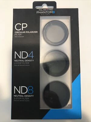 Polar Pro Phantom 3 Filters - CP ND4 ND8 - Image 1 of 3