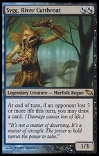 1X Sygg, River Cutthroat - Shadowmoor - * LP * MTG CARD
