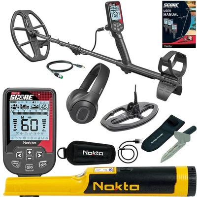 Nokta Triple Score PRO PACK Metal Detector w/ Pinpointer & Premium Digger - Image 1 of 4