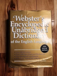 Webster's Encyclopedic Unabridged Dictionary of the English Language 2001 Ed. - Picture 1 of 10