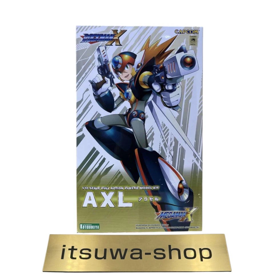 Kotobukiya Rockman Mega Man X Axl 1/12 Plástico Modelo KP605 de Japón  Foto 1 de 4