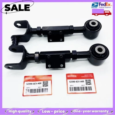 2pcs Rear Upper Adjustable Control Arms For 2002-2006 CR-V 03-11 Honda Element Foto 1 de 4