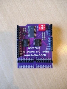 MCP23017 with 2 X ULN2803 I2C I/O Shield for Arduino UNO Leonardo Mega2560 - Picture 1 of 7