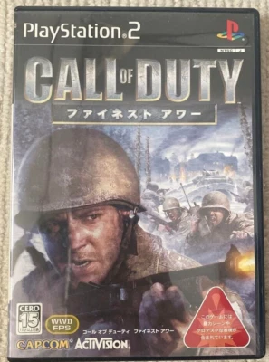 PS2 PlayStation 2 Call of Duty Japanese Games With Box Tested Genuine - Image 1 of 3