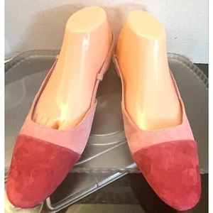 Steve Madden Belinda rosa Wildleder stilvolle rosa und rote Damen-Flats NEU Größe 8,5 - Bild 1 von 9