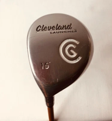 LEFT HAND Cleveland Launcher 15 Degree Fairway Wood Graphite Reg Flex Gold 42' - Image 1 of 4