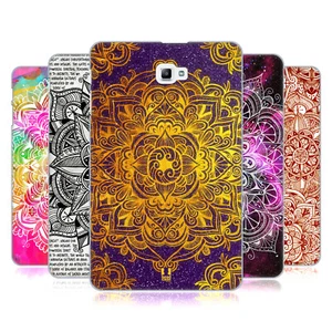 HEAD CASE DESIGNS MANDALA DOODLES BACK CASE & WALLPAPER FOR SAMSUNG TABLETS 1 - Picture 1 of 12