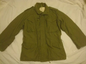 Petit manteau de campagne vintage Alpha Industries OG-107 temps froid vert olive - Photo 1/17