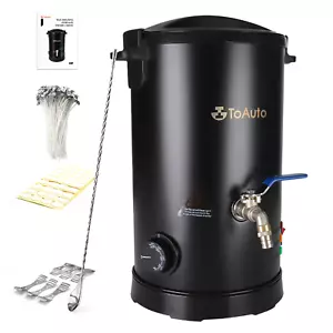 TOAUTO Melting Waxing Furnace DIY Candle Making Kit 5L Wax Melter Pot w/Spout - Picture 1 of 14