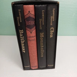 Vintage Lawrence Durrell 4er-Set Mount Olive 1959, Justine 58, Clea 60, Balthazar 60 - Bild 1 von 24