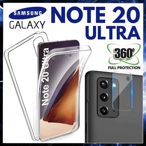 COVER 360 FRONTE RETRO + PELLICOLA VETRO CAMERA PER SAMSUNG GALAXY NOTE 20 ULTRA - Zdjęcie 1 z 12