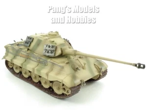 Porsche Tiger II - King Tiger - Bengal - Tan Camo 1/72 Scale Plastic Model - Picture 1 of 11