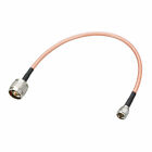 Low Loss Rf Coaxial Cable Coax Wire Rg-142 N Male To Mini Uhf Male 30Cm