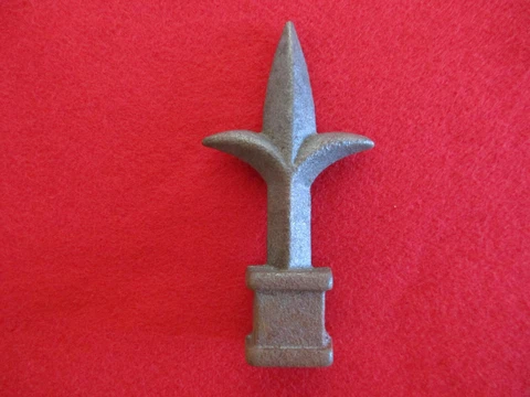 CAST IRON FINIALS, FENCE & GATE IRON TOPS,  ARCHITECTUAL SALVAGE  MAN-0122*06269 Cover