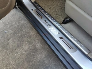 For Mazda 3 Accessories Stainless Steel Door Sill Sticker Protector Scuff Plate - Picture 1 of 12