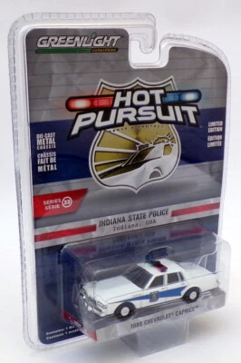 Greenlight 1/64 Scale 42900-B - 1986 Chevrolet Caprice Police - Indiana - Image 1 of 2
