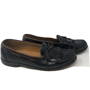 Allen Edmonds Leder Quaste Halbschuhe Slipper Schuhe Größe 13A - Bild 1 von 9