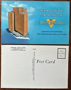 NEU Carlton House Hotel The New Pittsburgh Is a Wonderful City P6126 1954 - Bild 1 von 4