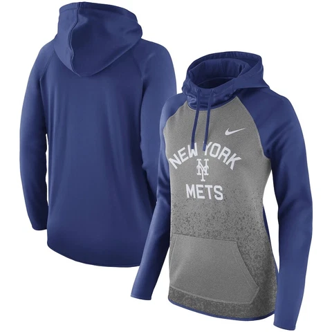 New York Mets Women's All-Time Therma Dri-FIT Hoodie - Free Shipping! Cover