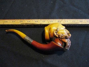 SUPER MASSIVE ANITQUE MEERSHCAUM PIPE - Picture 1 of 12