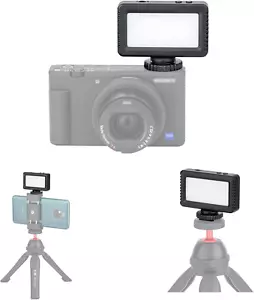 Kiwifotos Mini LED Video Light for Sony ZV-E10 II ZVE10 ZV-1F ZV1F ZV-1 II ZV1 Z - Picture 1 of 12