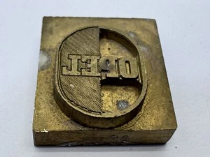 Vintage Opel Messing Druckstempel Prägestempel Emblem Automobilia Stamp #9084 - Bild 1 von 10