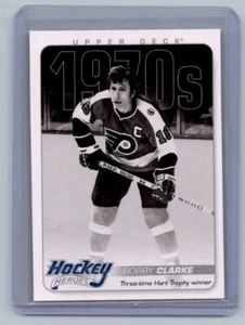 Upper Deck 2012-13 - Hockey Heroes anni 70 Bobby Clarke #HH28 - Foto 1 di 2