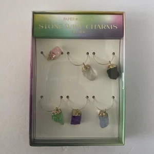 Papierquelle Stein 6 Wein Charms - Bild 1 von 3