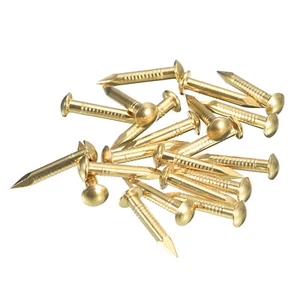 40 Stück Kleine Winzige Nägel 2,8mmx20mm(DxL) Winzige Messing Nägel, Messing Ton - Bild 1 von 5