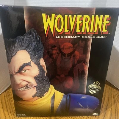 Busto Sideshow Wolverine Legendary escala 1:2 exclusivo 100/250 Foto 1 de 4