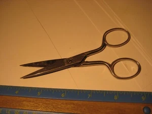 Vintage CLAUSS USA Sewing Scissors 5" long - Picture 1 of 3