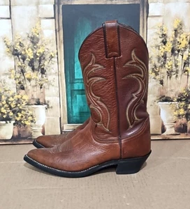 Justin Boots Women’s Size 8.5 B Brown Style L4951 Western Cowgirl Boot - Picture 1 of 9