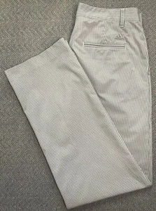Pantalones de golf Adidas grises y blancos a cuadros para hombre 34x34 "se ajustan como 35x33,75" - Imagen 1 de 19