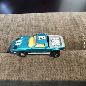 Vintage 1971 Blue Mercedes Clll Lesney Speedkings K30 1:43 Missing Hatchback