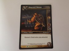World of Warcraft: Dark Portal "OBSERVER'S SHIELD" #257 Armor Trading Card